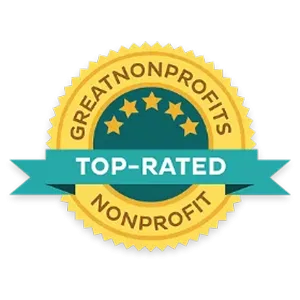 GreatNonprofits Top-Rated Nonprofit badge