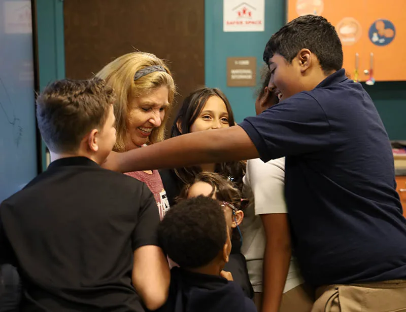 mission-relationships Children building relationships at a Crossroads Kids Club