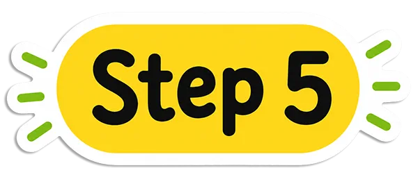 step-5 Step 5 Sticker